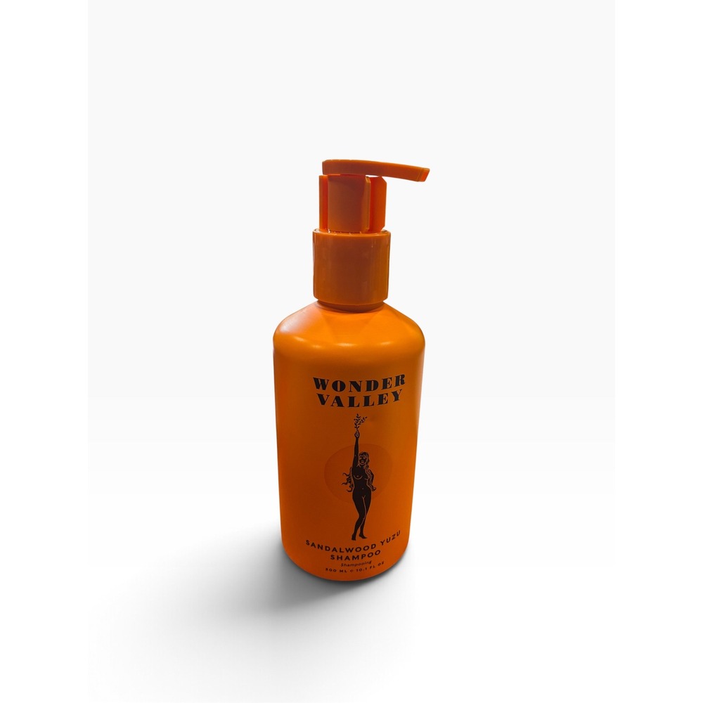Wonder Valley Sandalwood Yuzu Shampoo 10.1 oz 300 ml Sulfate Free Clean Haircare